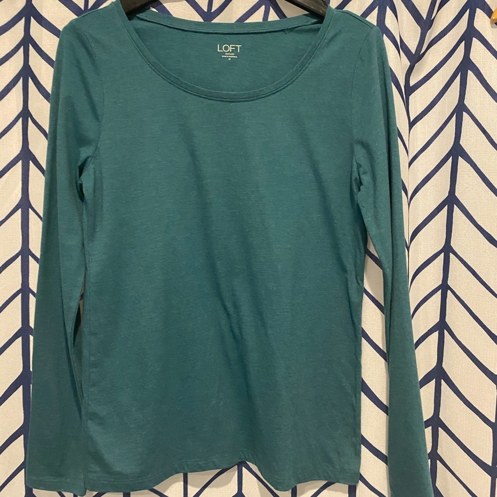 Long sleeve LOFT cotton t-shirt